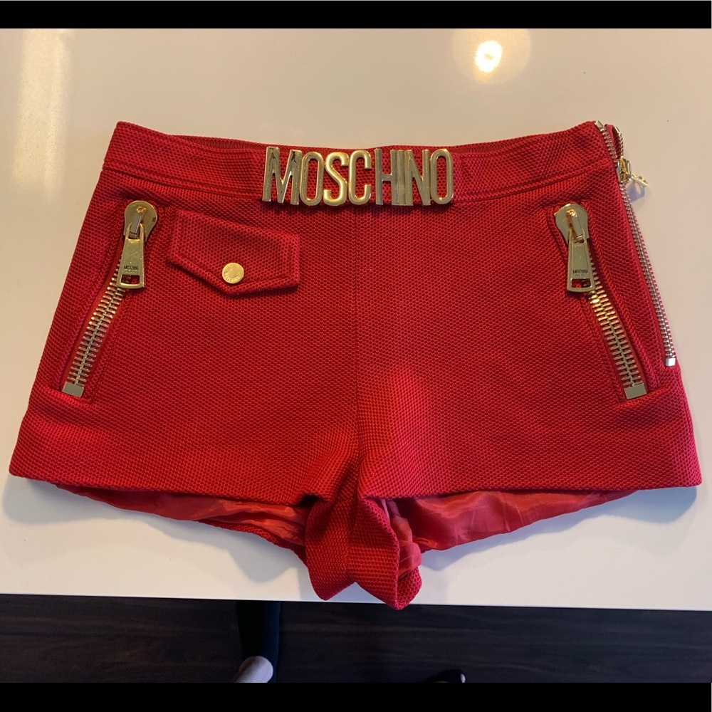 SS15 Moschino Couture Shorts